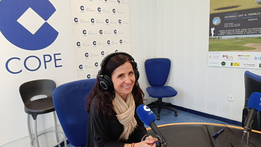 Cristina Sanchidrián en  COPE Ávila