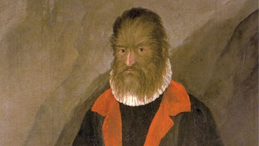 Retrato de la época del español Pedro González