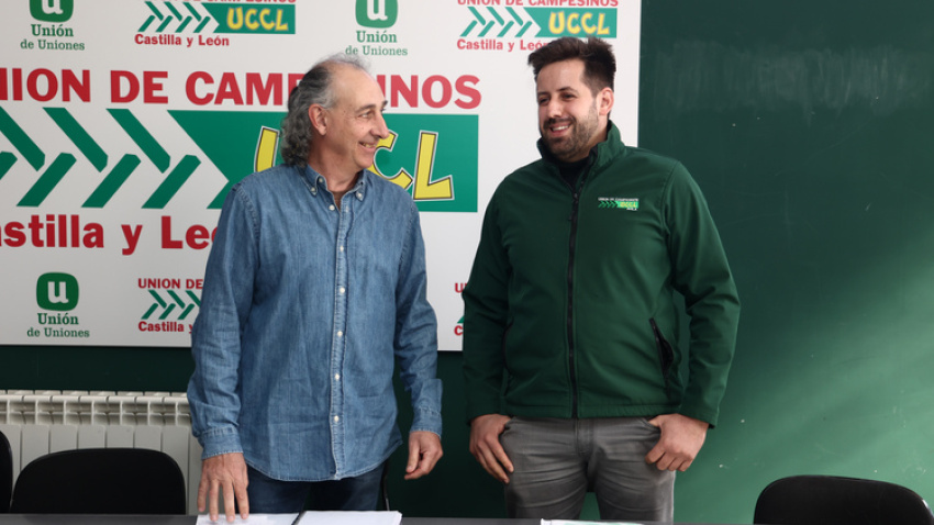 Jesús Manuel González Palacín y David Alonso de UCCL