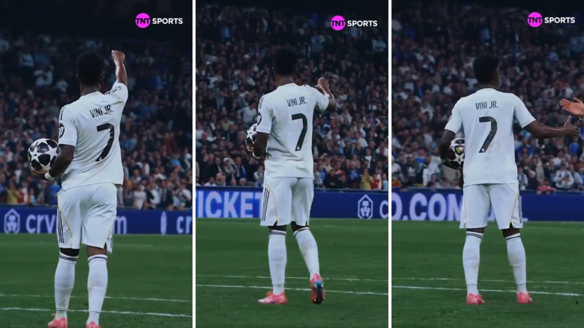 Vinicius ofreció a Fede Valverde que él fuera el encargado de lanzar el penalti.