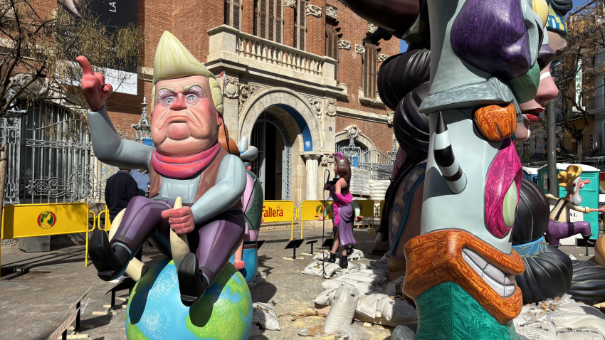 Falla Plaça Mercat Central