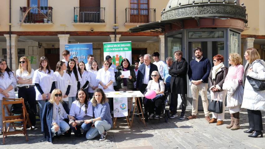 Actividades de ALCER en Palencia por el día mundial del riñón