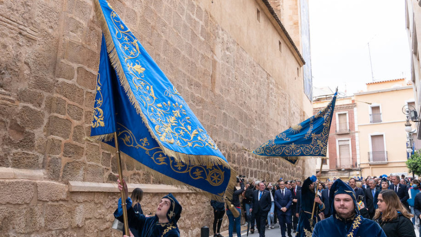 Imagen del anuncio del Paso Azul de años anteriores