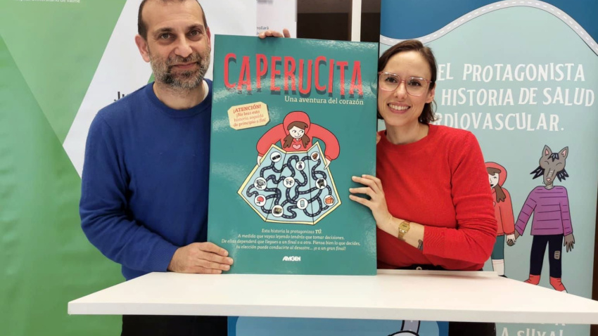 'Caperucita, una aventura del corazón' es una creación diseñada y escrita por dos sevillanos: la ilustradora Grillante y el periodista y escritor Alberto Saj-Haleh