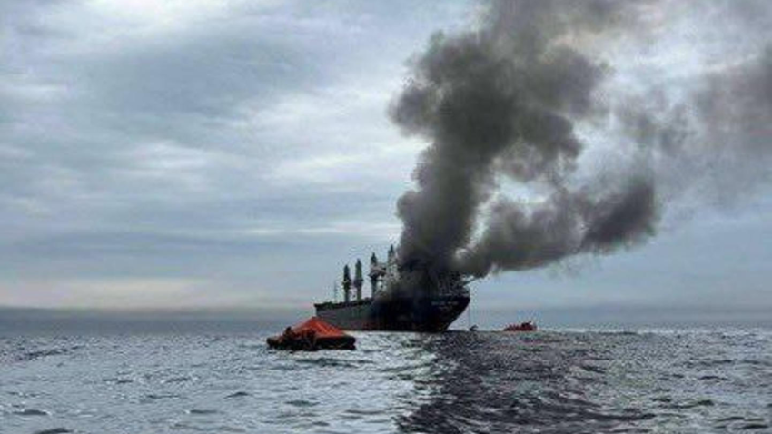 La Armada Real de Tailandia dijo haber recibido un informe sobre un ataque en el estrecho de Ormuz a un granelero de bandera tailandesa propiedad de la naviera Precious Shipping Public (en la imagen), que quedó en llamas y, según medios, se hallaba a unas 11 millas náuticas al norte de Omán, lo que coincide con el segundo incidente reportado por UKMTO, la agencia de Operaciones Comerciales Marítimas de Reino Unido.