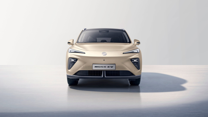 Frontal del nuevo MG S6 EV