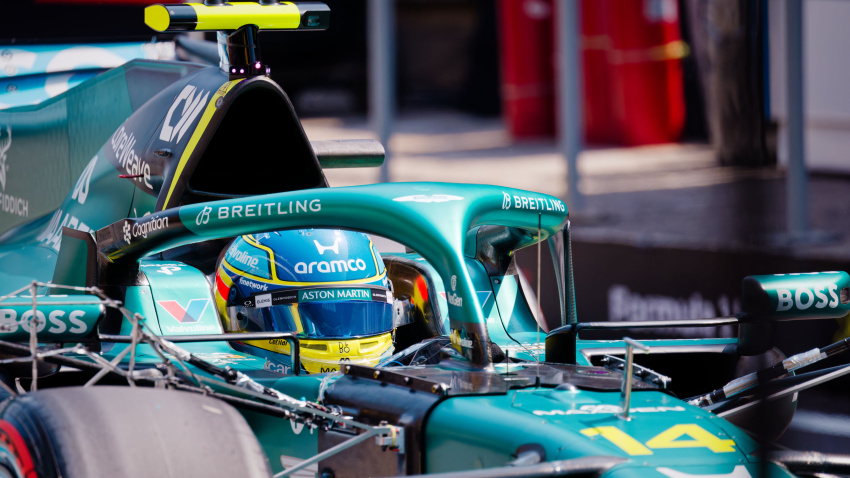 Fernando Alonso y su Aston Martin solo fueron mejores que los Cadillac y que su compañero Stroll.