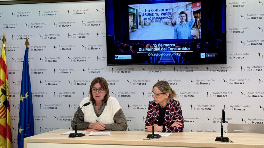 El Ayuntamiento de Huesca ha presentado la campaña de sensibilización del consumo