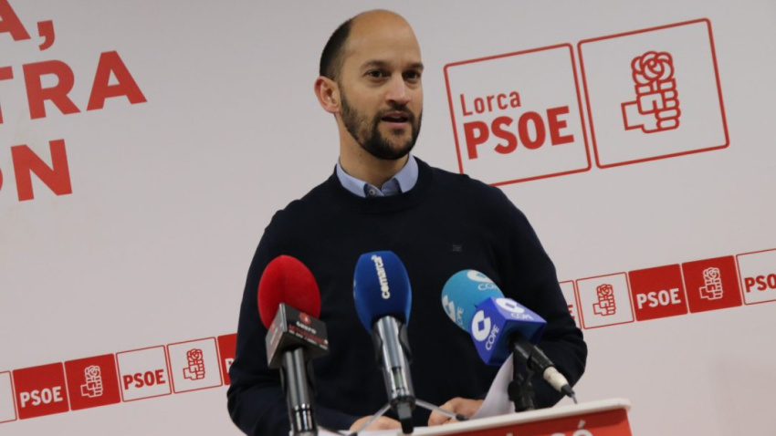 José Ángel Ponce, concejal del PSOE en Lorca