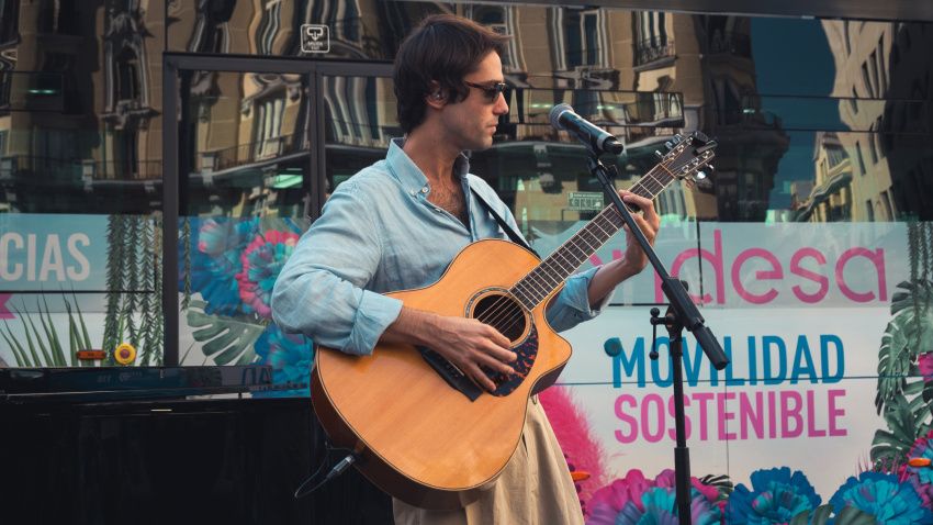 Hey Kid actúa por sorpresa en el centro de Madrid