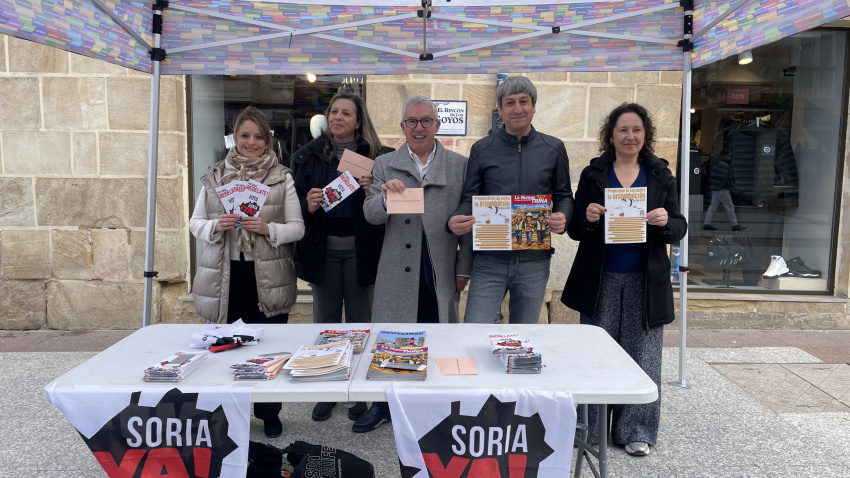 Ángel Ceña, candidato de Soria Ya, dedicará el sábado a la familia, a pasear y a disfrutar de una sesión de cine