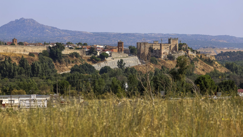 Imagen de archivo del castillo de Escalona en Toledo tomada en agosto de 2025