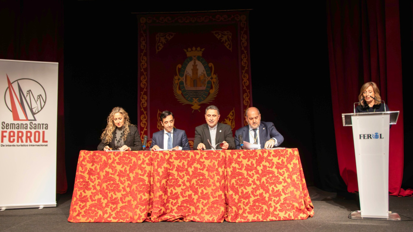 Presentación del procesionario de la Semana Santa de Ferrol