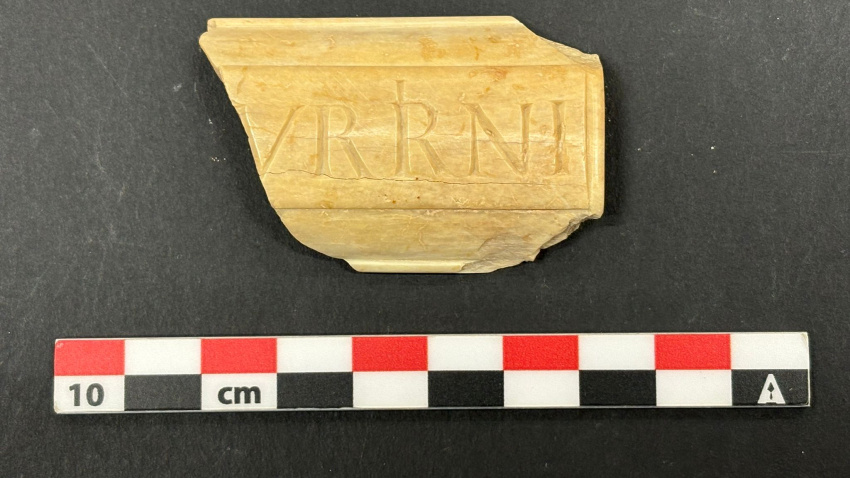 Restos romanos encontrados en el subsuelo de Zaragoza durante las obras del Coso.