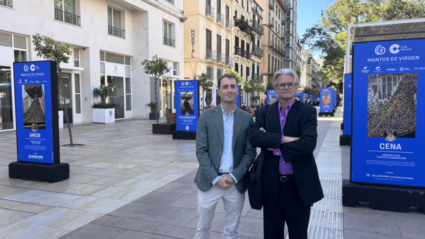 Eduardo Nieto, autor de las fotografías y David Azuaga, responsable de los textos