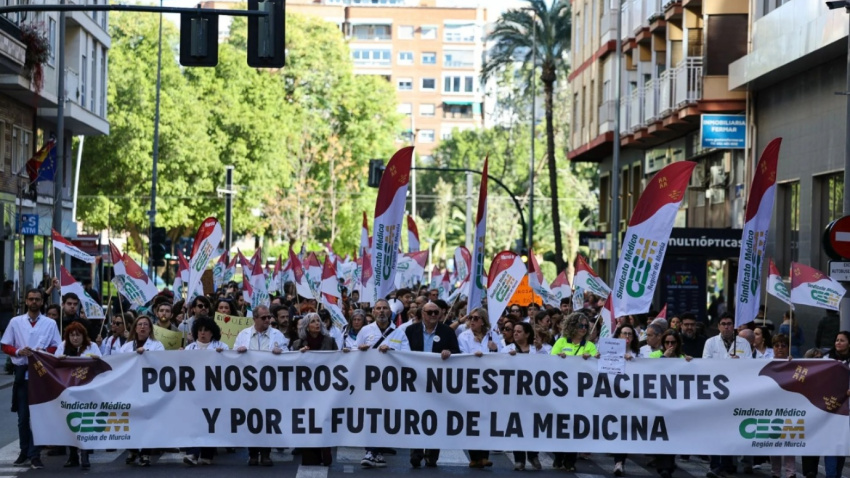 La manifestación del mes de diciembre