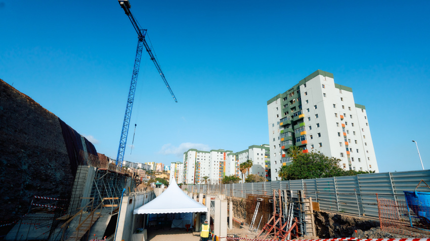 Suelo para la nueva promoción de viviendas en Jinámar, Telde.