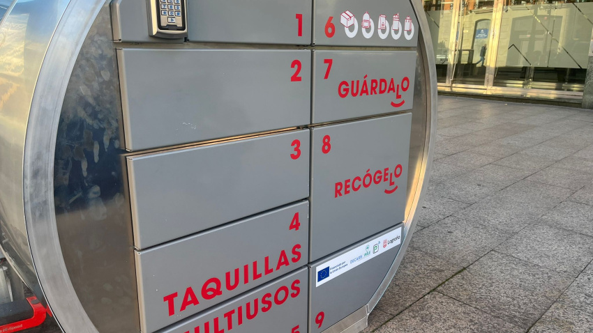 Nuevas taquillas inteligentes en Logroño