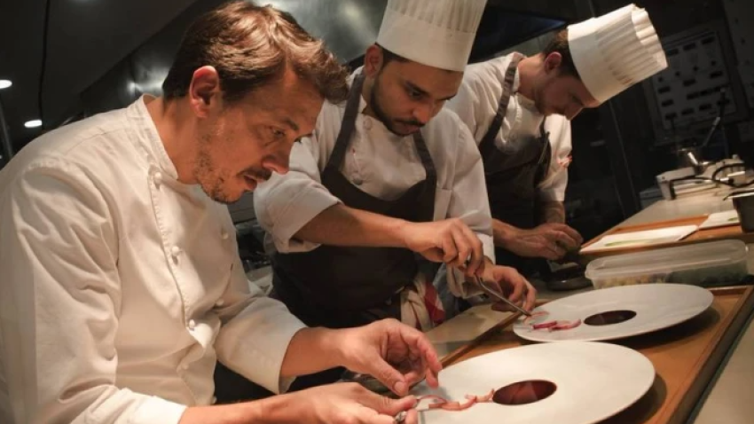 Francis Paniego, pregonero de la Semana Santa de Santo Domingo de la Calzada