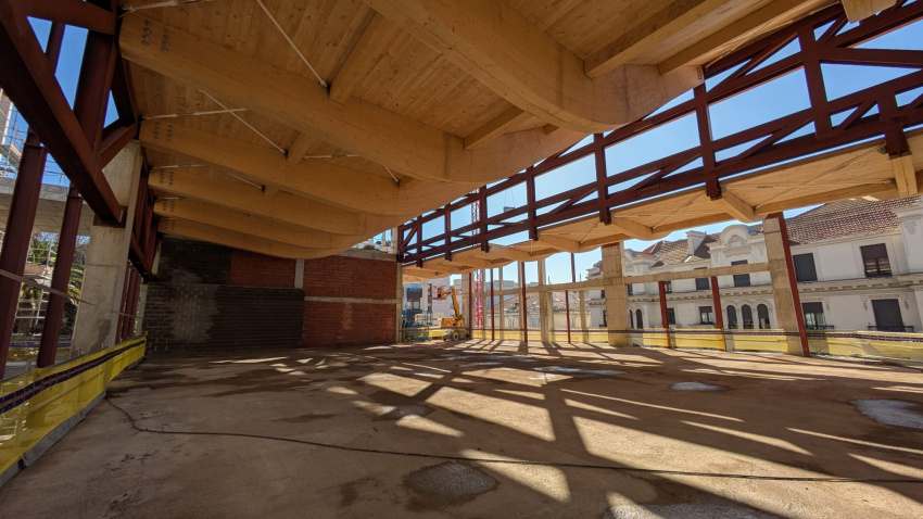 El nuevo edificio que albergará el Mupac tendrá tres veces más espacio que el actual