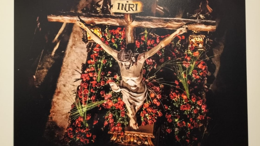 Cuadro del Santísimo Cristo de la Sangre del Paso Encarnado