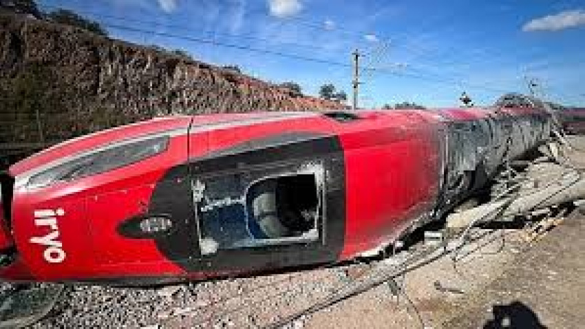 Tren Iryo siniestrado en Adamuz