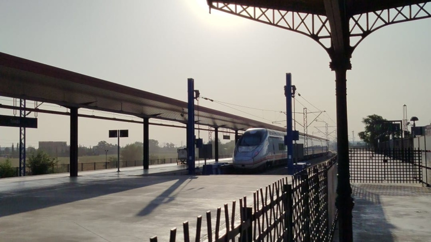 Estación de tren en Toledo