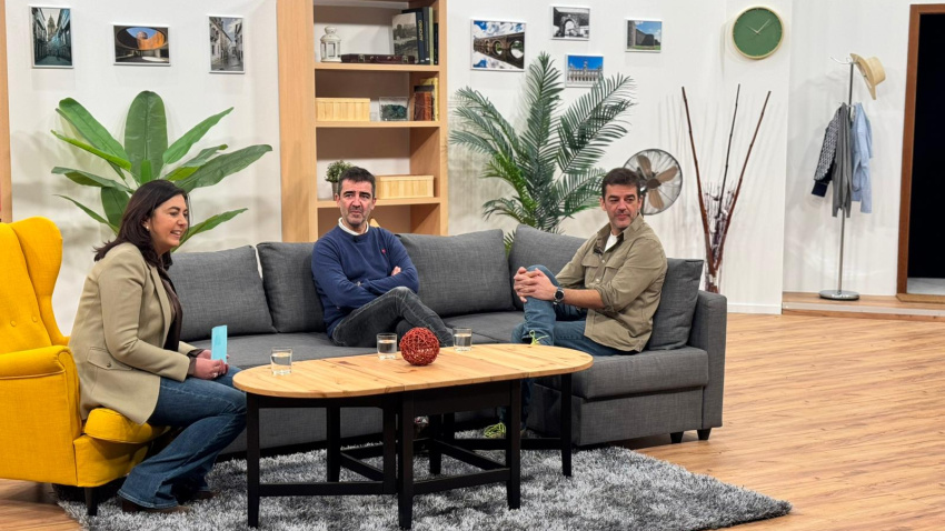 Francisco y Héctor López protagonizan el primer episodio de la serie conducida por la propia Elena Candia