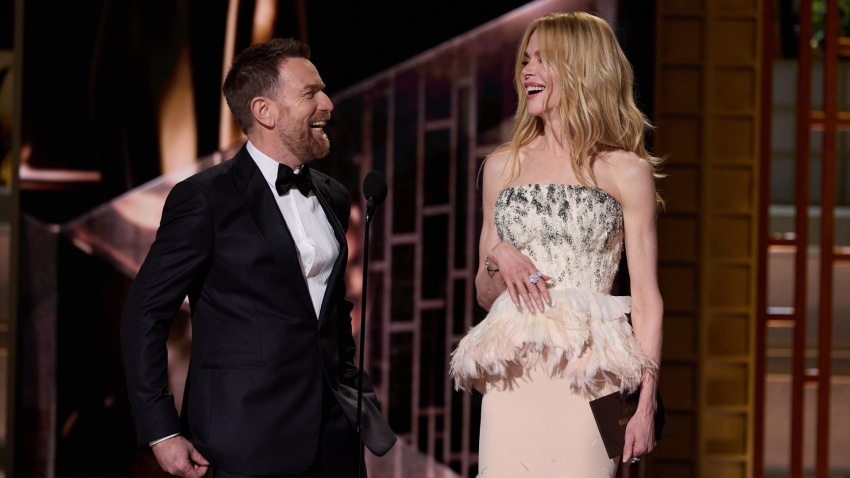 Nicole Kidman presentando la gala de los Premios Oscar 2026