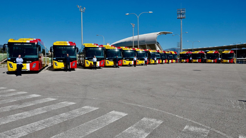 Nuevos buses del TIB