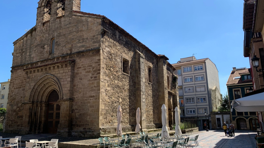 Una imagen de la Iglesia Vieja de Sabugo