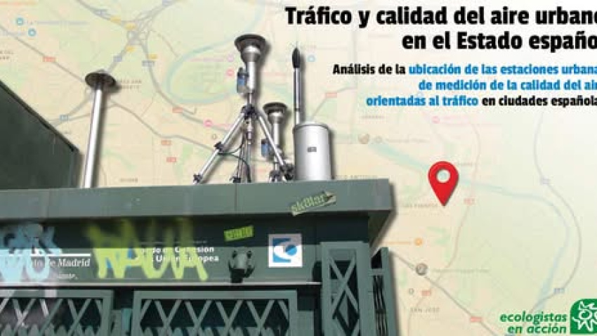 Informe 'Tráfico y calidad del aire urbano en el Estado español'