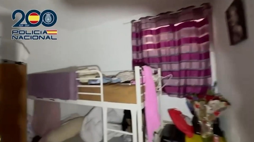 El chalet en la zona de Arturo Soria de Madrid donde las mujeres explotadas, unas 15, vivían hacinadas en el sótano
