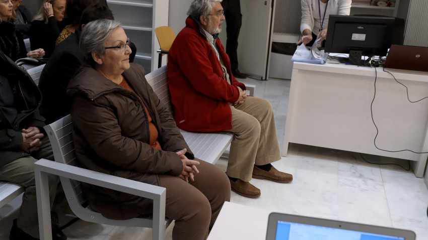La Audiencia Nacional juzga a los "grapo" José Antonio Ramón Teijelo y María Victoria Gómez Méndez, que se enfrentan a 37 años y 10 meses de cárcel por el secuestro y muerte de Publio Cordón, y cuyos testimonios podrían ser claves para el hallazgo del cuerpo del empresario aragonés