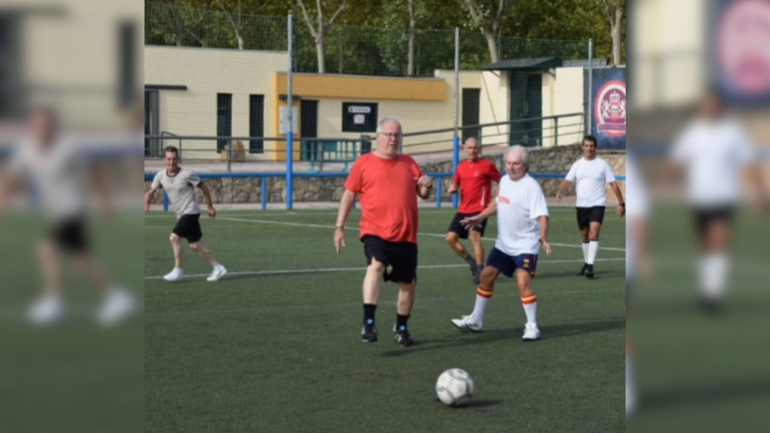 Walking Football, en una imagen recurso