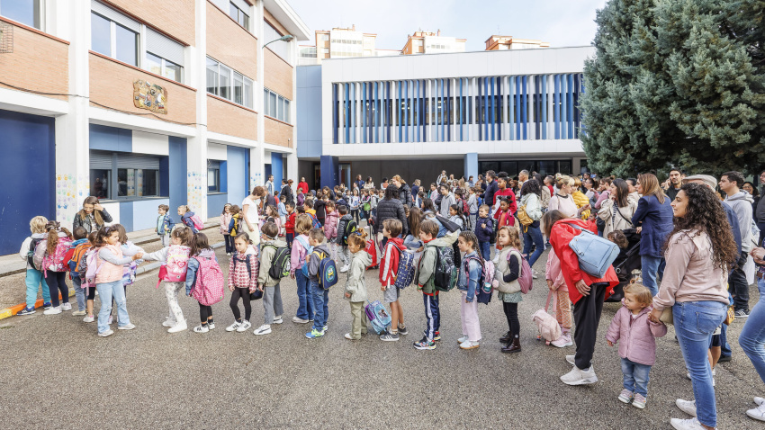 Inicio del curso escolar en los colegios de Burgos