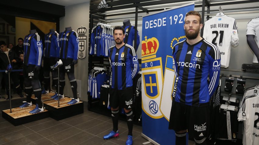 Camiseta retro Real Oviedo