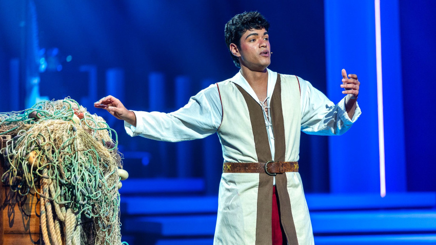 Momento de una de las actuaciones de Jorge Pazó en el programa Aria, locos por la Ópera
