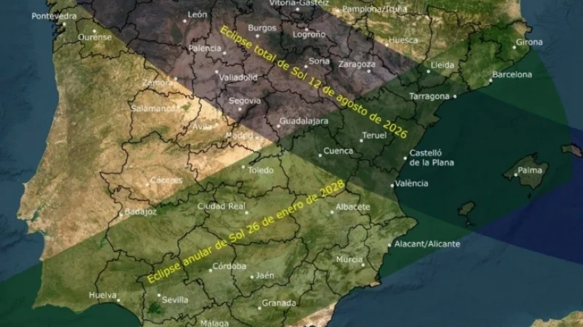 Madrid se prepara para el eclipse solar total que no se veía en un siglo