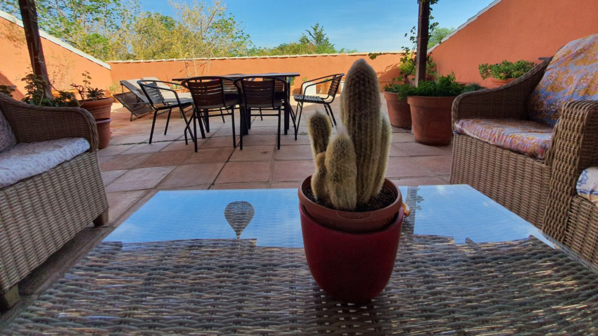 Patio de El Molino de las Pilas