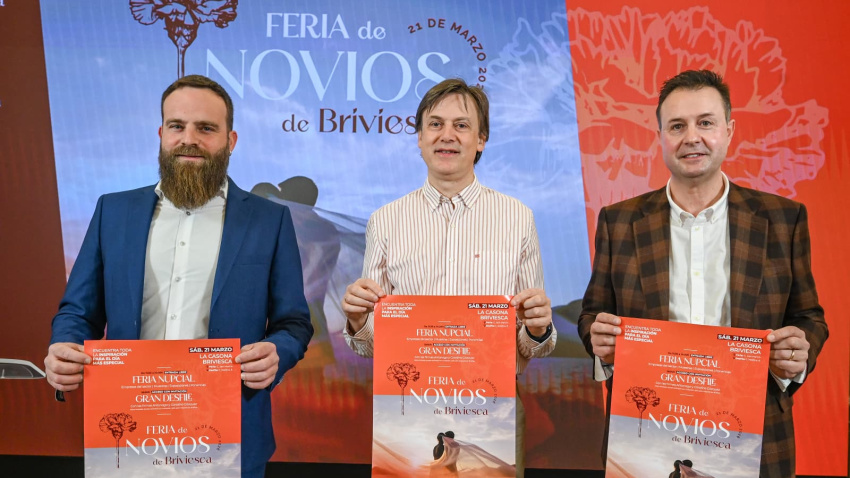 Presentación del cartel de la Feria de los Novios (Briviesca)
