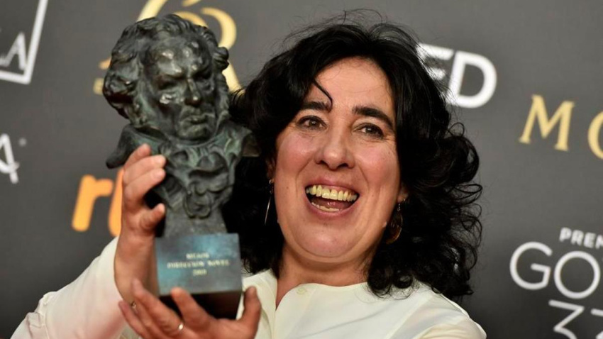 Arantxa Echevarría en los Premios Goya de 2019