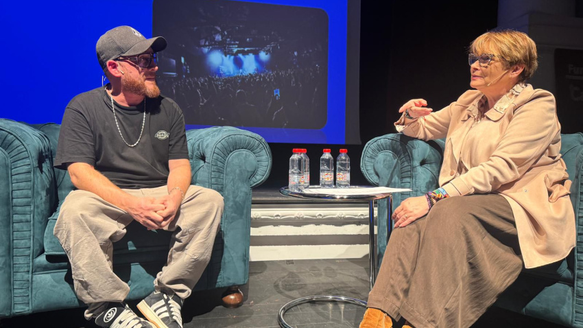 Javi Medina con Mariani