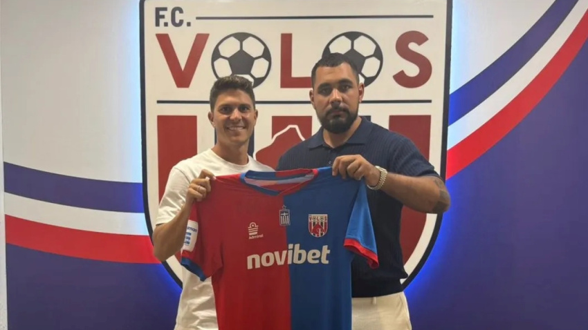 Óscar Pinchi jugó en el Volos de Grecia