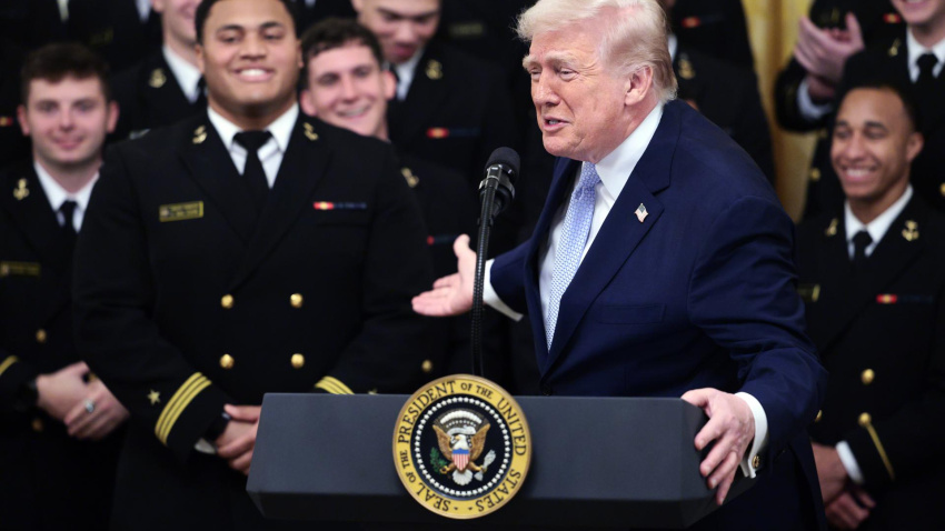 El presidente de Estados Unidos, Donald Trump