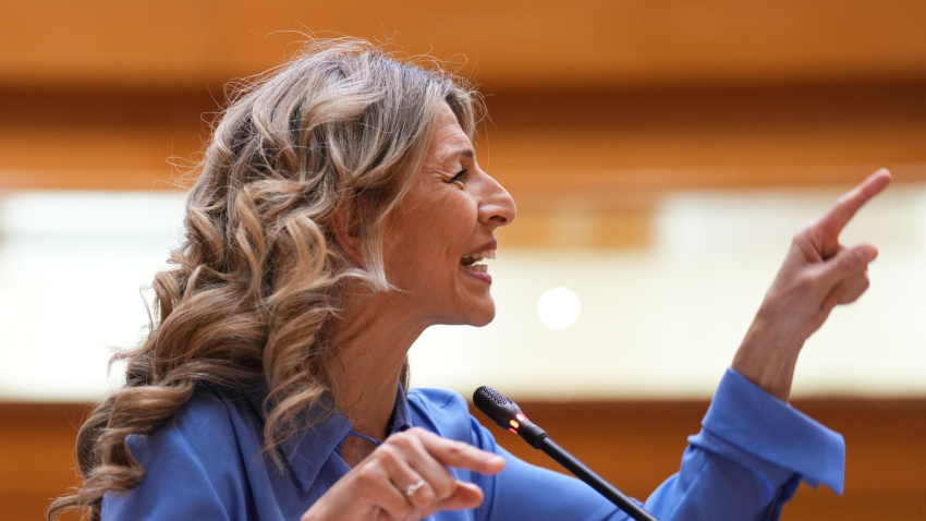 La vicepresidenta segunda, Yolanda Díaz