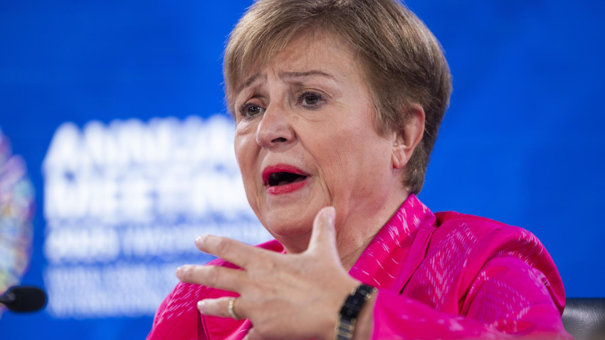 Kristalina Georgieva, Directora Gerente del Fondo Monetario Internacional (FMI)