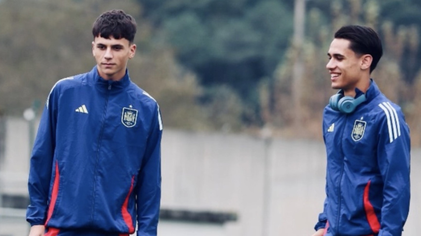 Iker Herrera y Marc Martínez, canteranos del Valencia CF