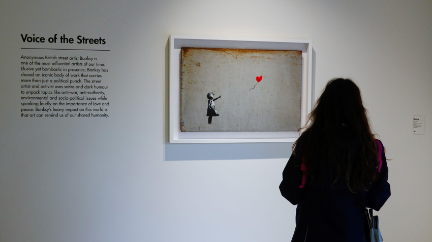 Banksy Balloon Girl.