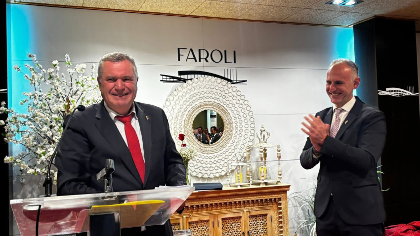 Este fin de semana, Alberto Secada ha sido nombrado Presidente de Honor del Paso Encarnado de Lorca